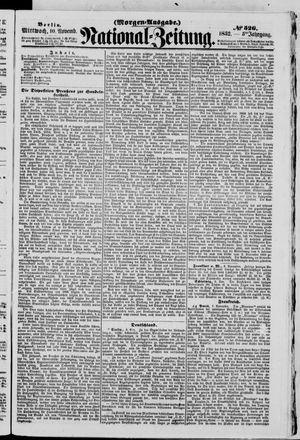 Nationalzeitung on Nov 10, 1852