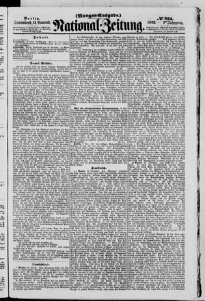 National-Zeitung vom 13.11.1852