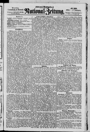 National-Zeitung vom 13.11.1852