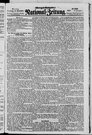 Nationalzeitung on Nov 19, 1852