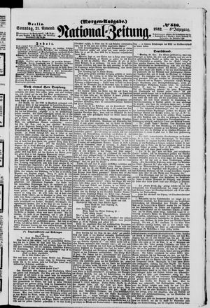 Nationalzeitung vom 21.11.1852