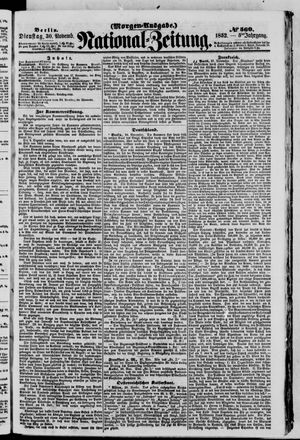 Nationalzeitung on Nov 30, 1852