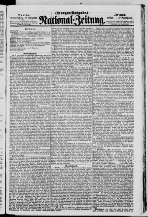Nationalzeitung vom 02.12.1852