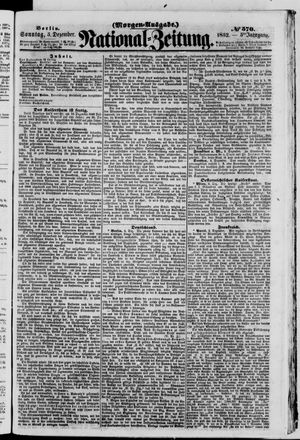 Nationalzeitung on Dec 5, 1852