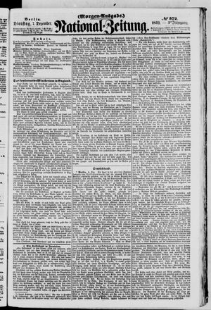 Nationalzeitung vom 07.12.1852