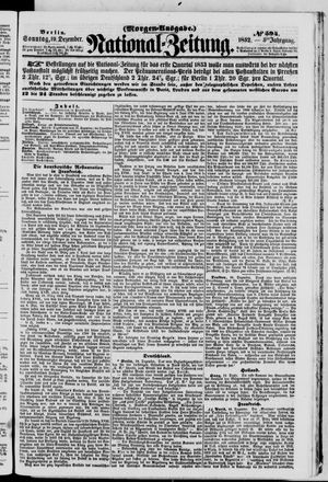 Nationalzeitung vom 19.12.1852