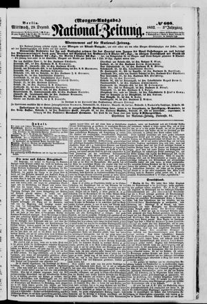 Nationalzeitung on Dec 29, 1852