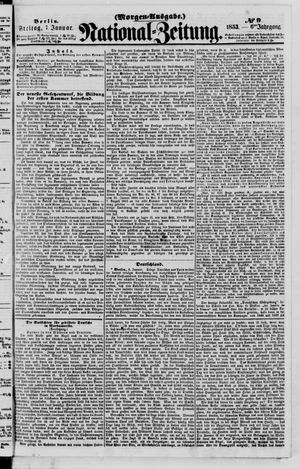 Nationalzeitung vom 07.01.1853
