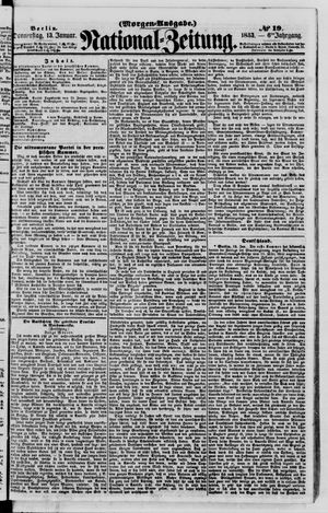 National-Zeitung vom 13.01.1853