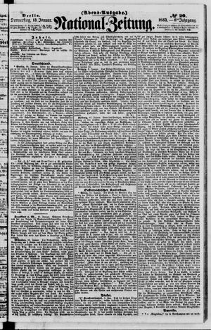 National-Zeitung vom 13.01.1853