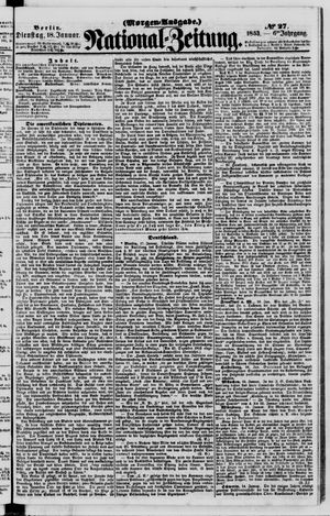 Nationalzeitung on Jan 18, 1853