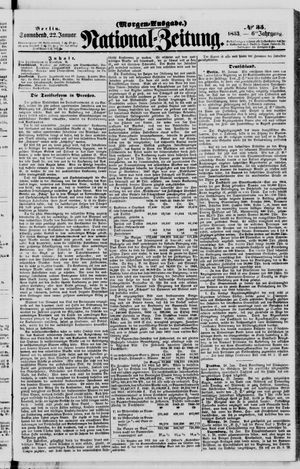 Nationalzeitung on Jan 22, 1853