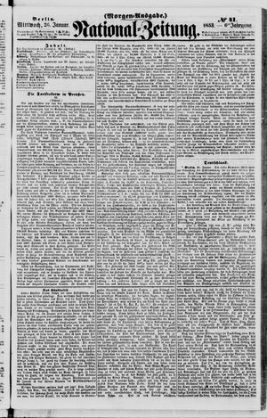Nationalzeitung on Jan 26, 1853