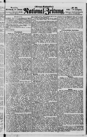 Nationalzeitung on Jan 26, 1853