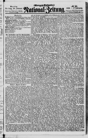 National-Zeitung vom 28.01.1853