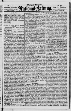 Nationalzeitung on Jan 29, 1853