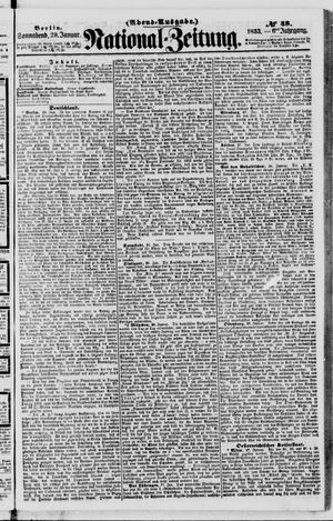Nationalzeitung on Jan 29, 1853