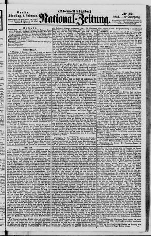 Nationalzeitung vom 01.02.1853