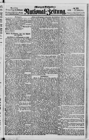 National-Zeitung vom 24.02.1853