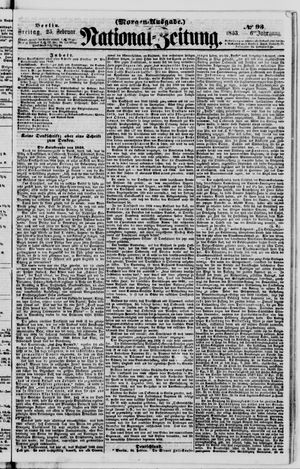 Nationalzeitung on Feb 25, 1853
