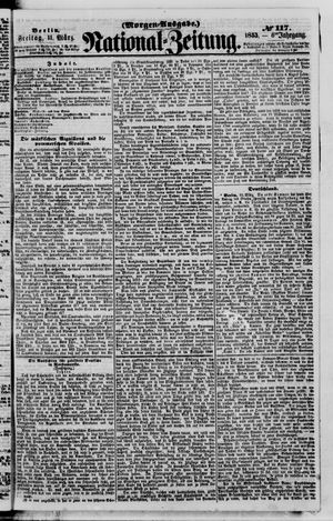 Nationalzeitung vom 11.03.1853