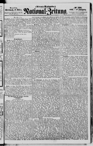 Nationalzeitung vom 16.03.1853