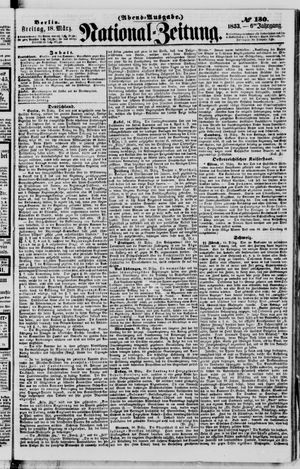 Nationalzeitung vom 18.03.1853