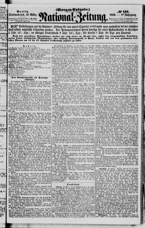 Nationalzeitung vom 19.03.1853
