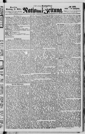 Nationalzeitung vom 21.03.1853