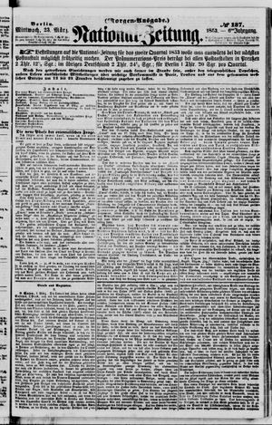 Nationalzeitung vom 23.03.1853