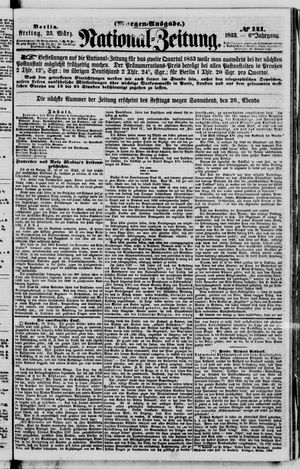 Nationalzeitung vom 25.03.1853