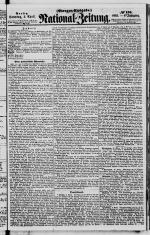 Nationalzeitung vom 03.04.1853