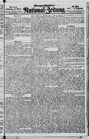 Nationalzeitung vom 10.04.1853
