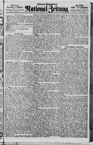 Nationalzeitung vom 15.04.1853