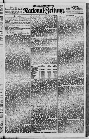 Nationalzeitung on Apr 30, 1853
