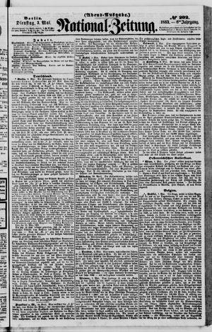 Nationalzeitung vom 03.05.1853