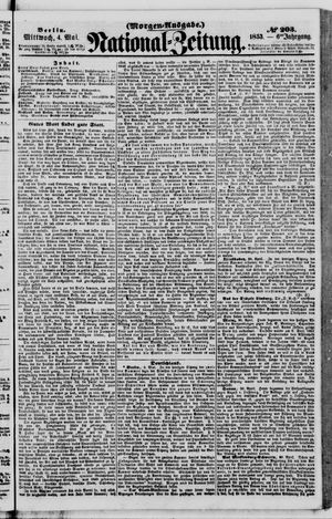 Nationalzeitung on May 4, 1853