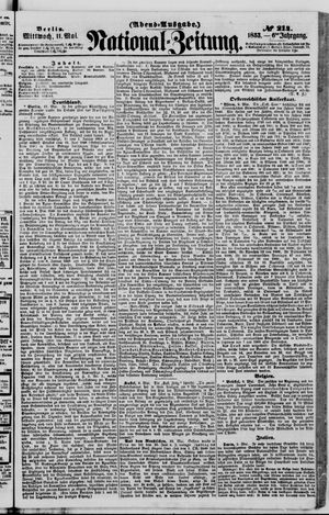 Nationalzeitung on May 11, 1853