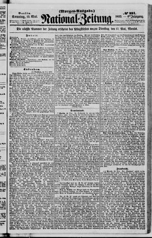 Nationalzeitung on May 15, 1853