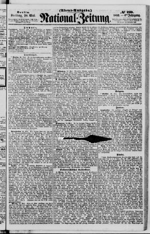 National-Zeitung vom 20.05.1853