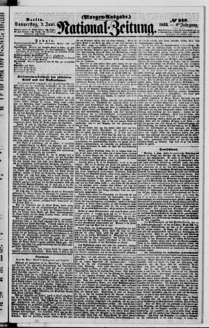 Nationalzeitung vom 02.06.1853
