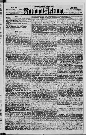 Nationalzeitung vom 04.06.1853