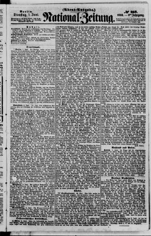 Nationalzeitung on Jun 7, 1853