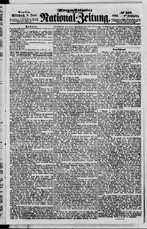 Nationalzeitung vom 08.06.1853