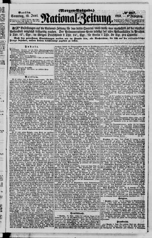 Nationalzeitung vom 12.06.1853