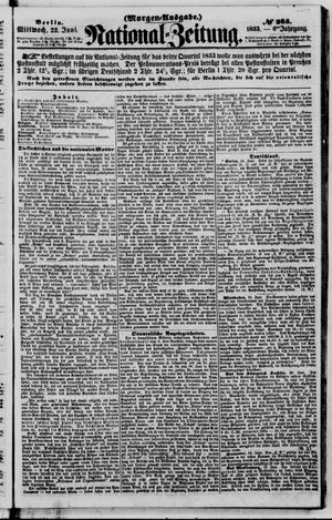 Nationalzeitung on Jun 22, 1853