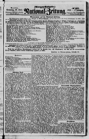 National-Zeitung vom 26.06.1853