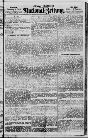 National-Zeitung on Jul 3, 1853