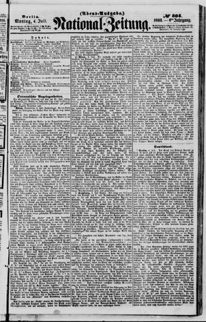 Nationalzeitung vom 04.07.1853