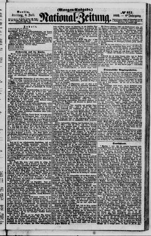 Nationalzeitung vom 08.07.1853
